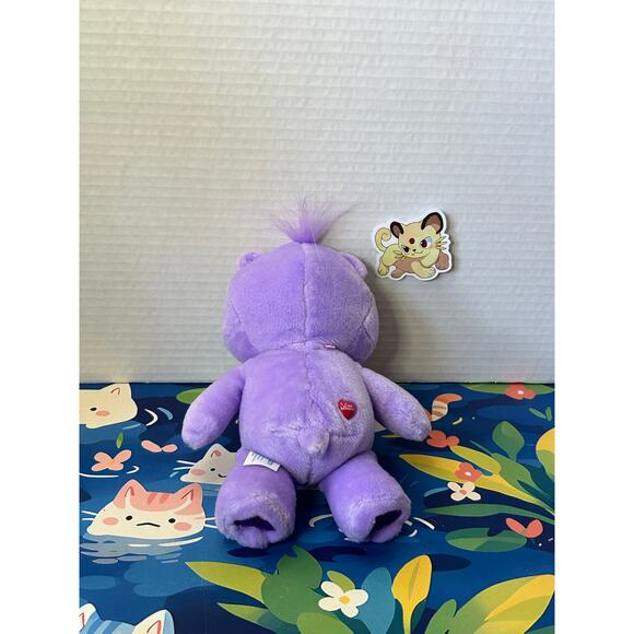 Care Bears 2003 Light Purple Harmony Bear Plush Stuffed Animal Toy Doll - Picture 11 of 12